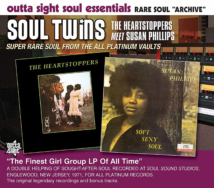 SOUL TWINS/THE HEARTSTOPPERS meet SUSAN PHILLIPS - Super Rare Soul From The All Platinum Vaults