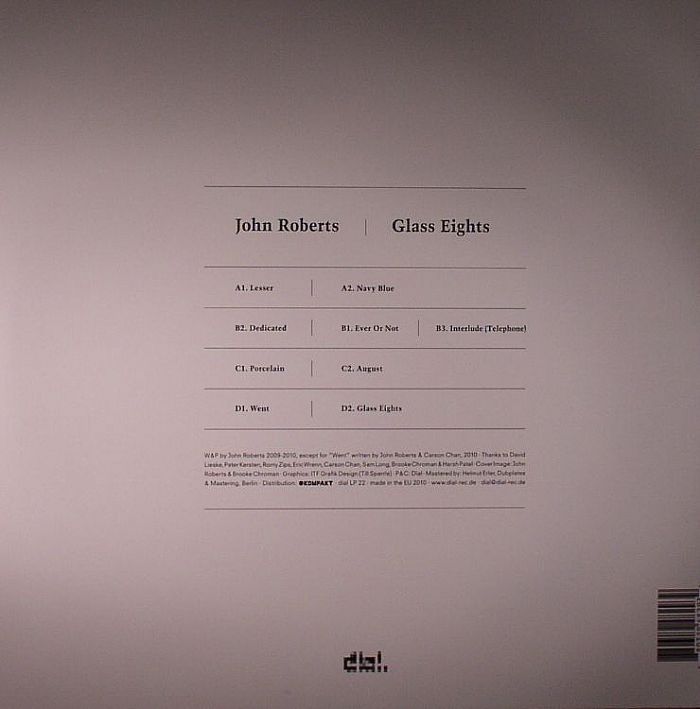 ROBERTS, John - Glass Eights