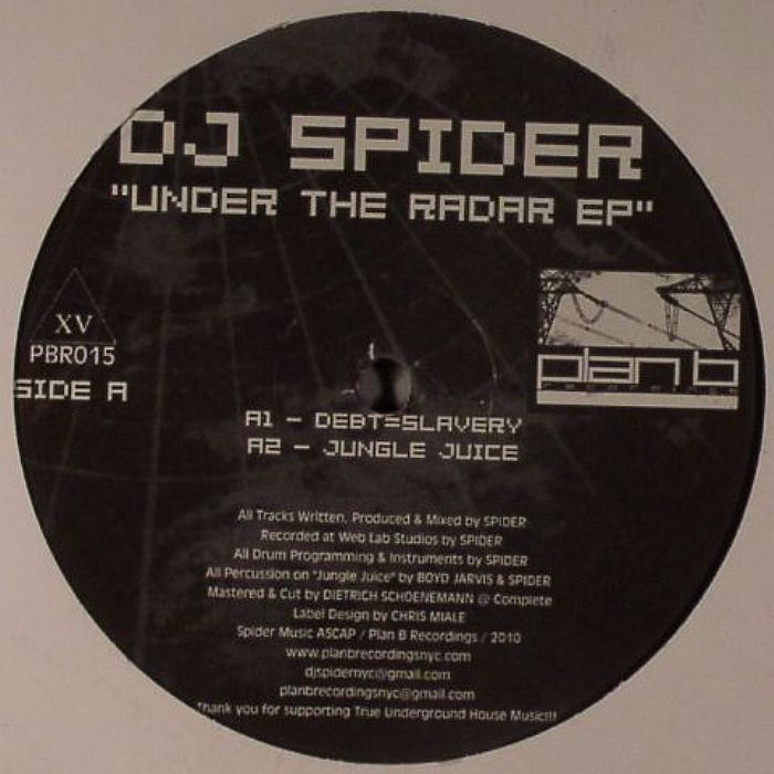 DJ SPIDER - Under The Radar EP