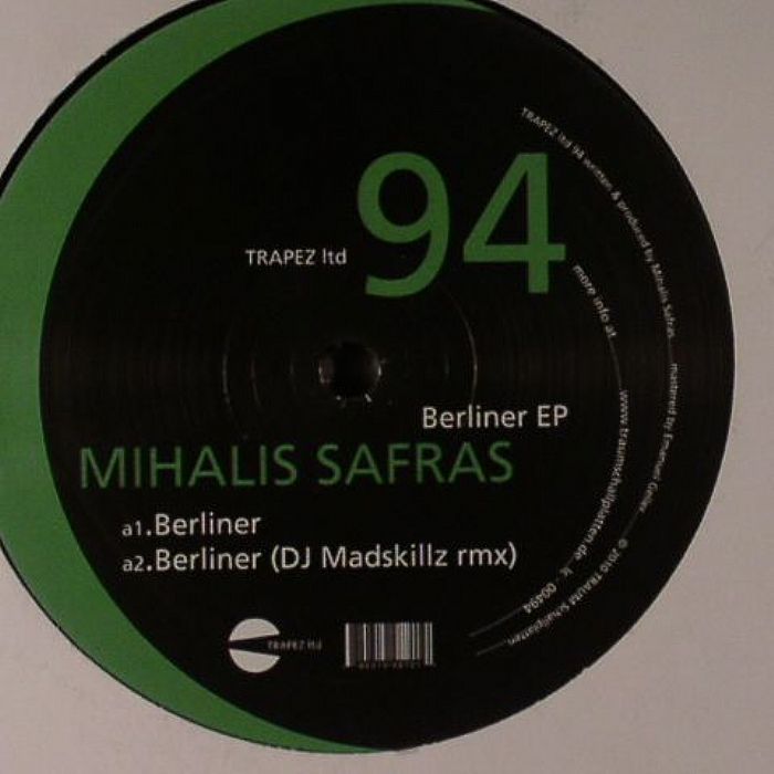 SAFRAS, Mihalis - Berliner EP