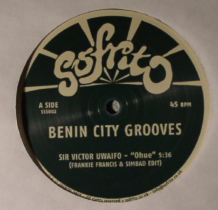 SIR VICTOR UWAIFO/SONNY OKUSUN Benin City Grooves Vinyl at ...