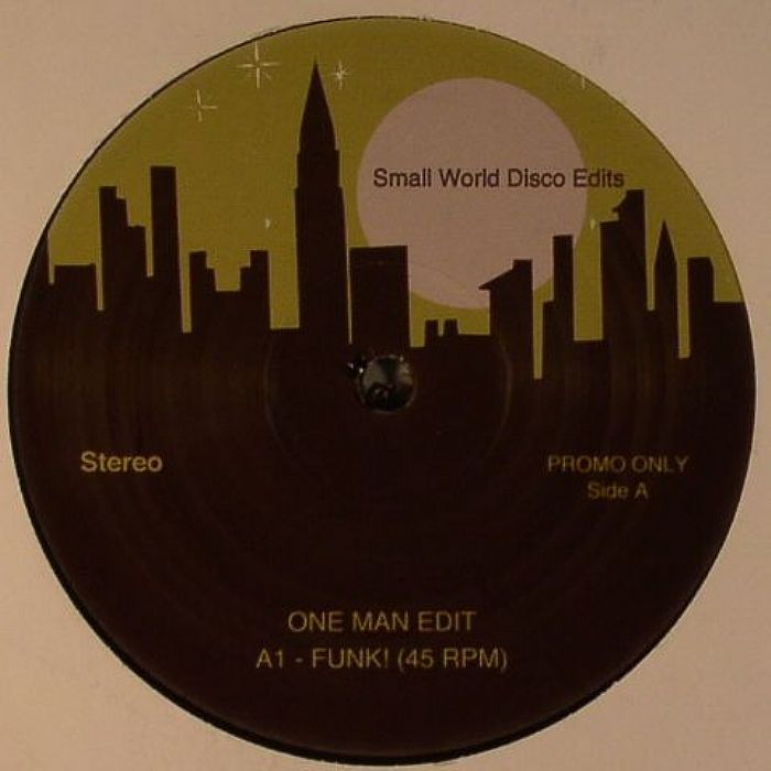 ONE MAN EDITS - Small World Disco Edits Vol 9
