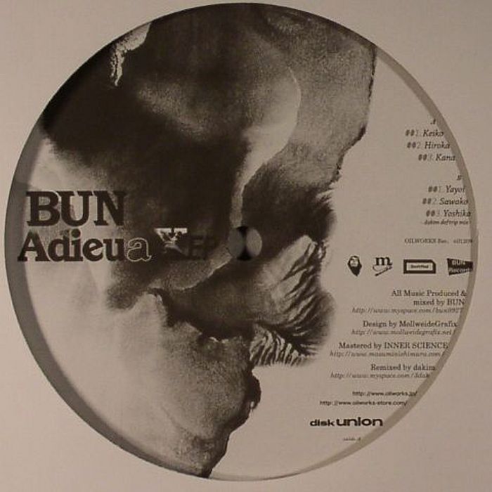 BUN - Adieu A X EP