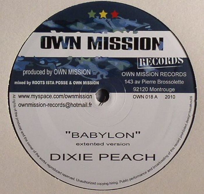 DIXIE PEACH/ECHO MINOTT - Babylon