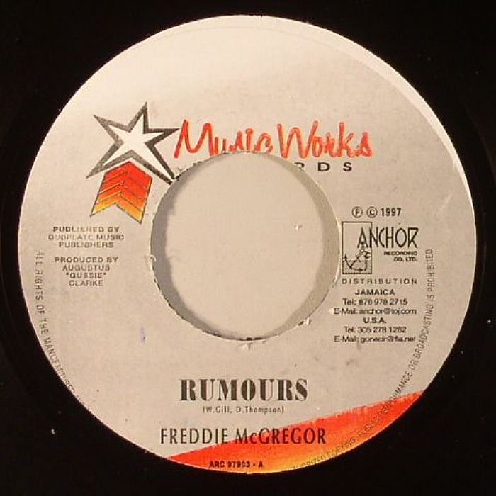 McGREGOR, Freddie/DADDY RINGS - Rumours