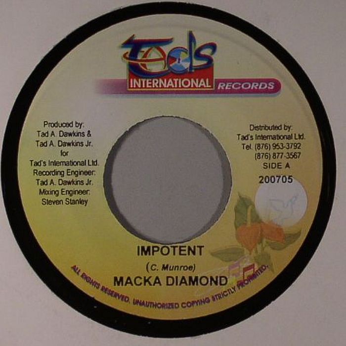 MACKA DIAMOND - Impotent (Riddim)