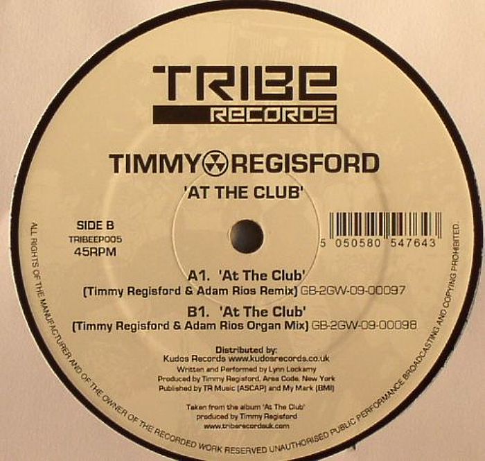REGISFORD, Timmy - At The Club