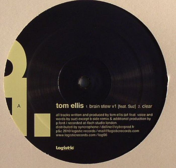 ELLIS, Tom feat SUZ - Brain Stew V1 (Baby Ford remix)