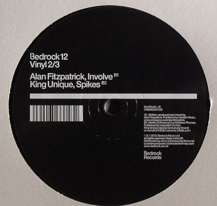 BABICZ, Robert/ALAN FITZPATRICK/KING UNIQUE - Bedrock 12 Vinyl 2/3