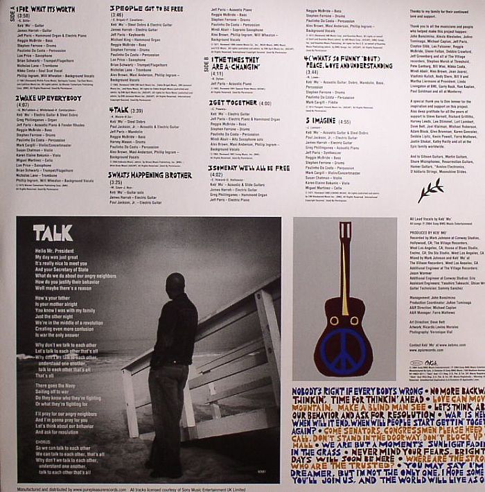 KEB MO - Peace Back By Popular Demand