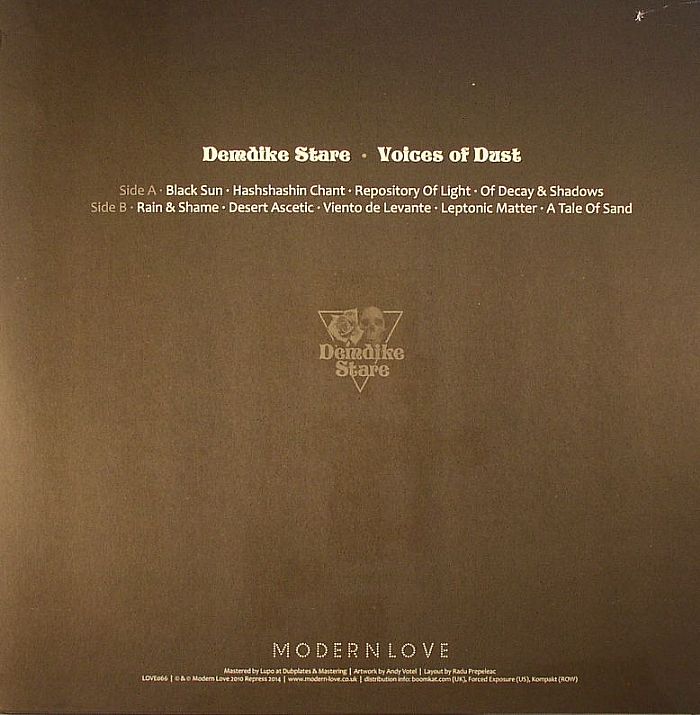 DEMDIKE STARE - Voices Of Dust