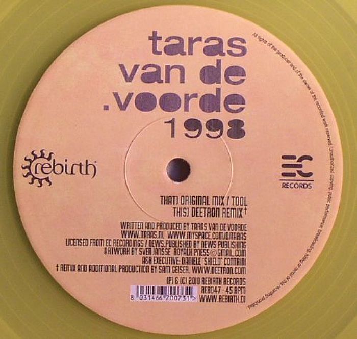 VAN DE VOORDE, Taras - 1998