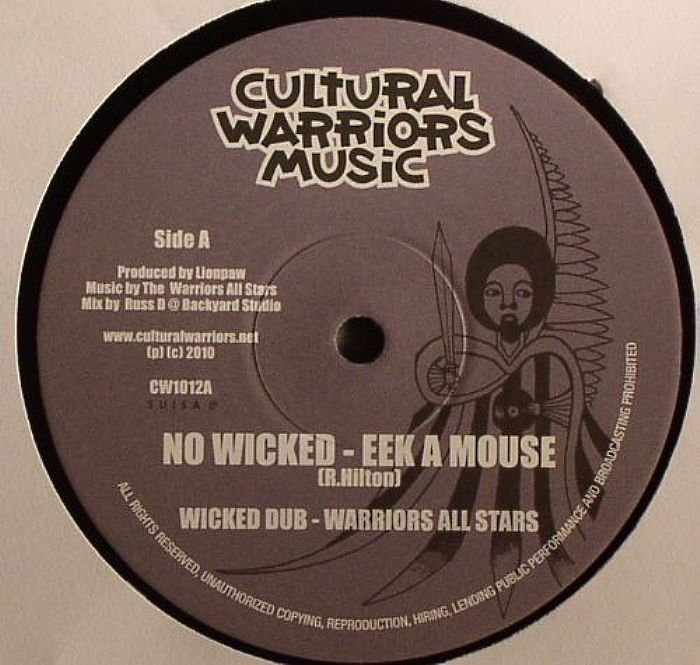EEK A MOUSE/WARRIOR ALL STARS/EARL SIXTEEN/NATURAL BLACK - No Wicked