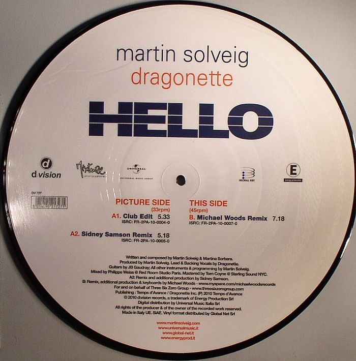 SOLVEIG, Martin feat DRAGONETTE - Hello