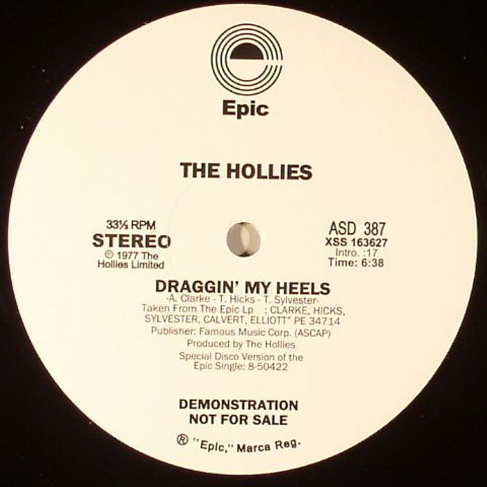 HOLLIES,The - Draggin' My Heels