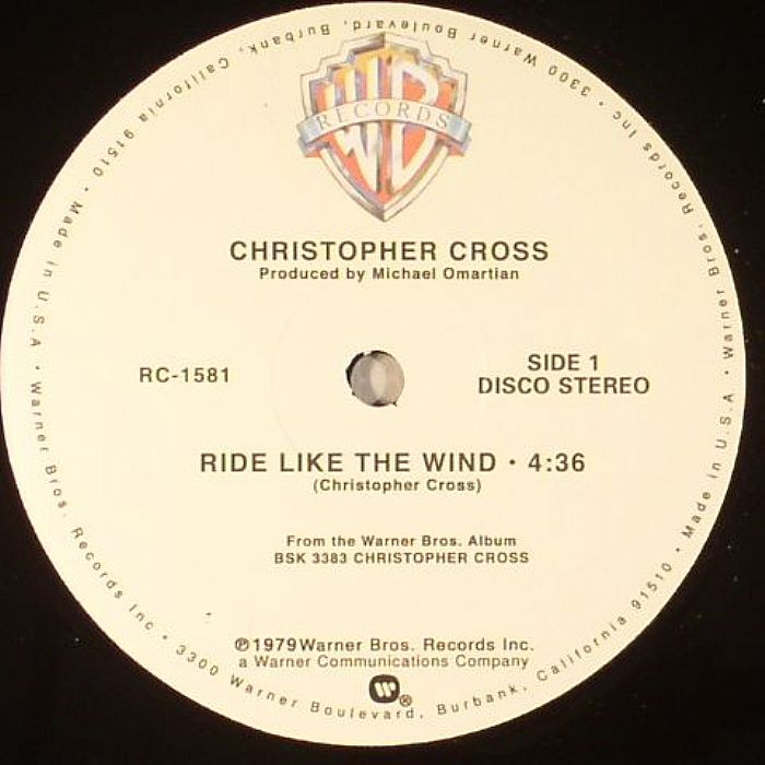 CROSS, Christopher - Ride Like The Wind