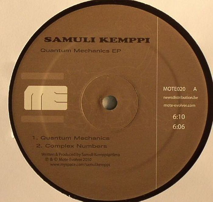 KEMPPI, Samuli - Quantum Mechanics EP