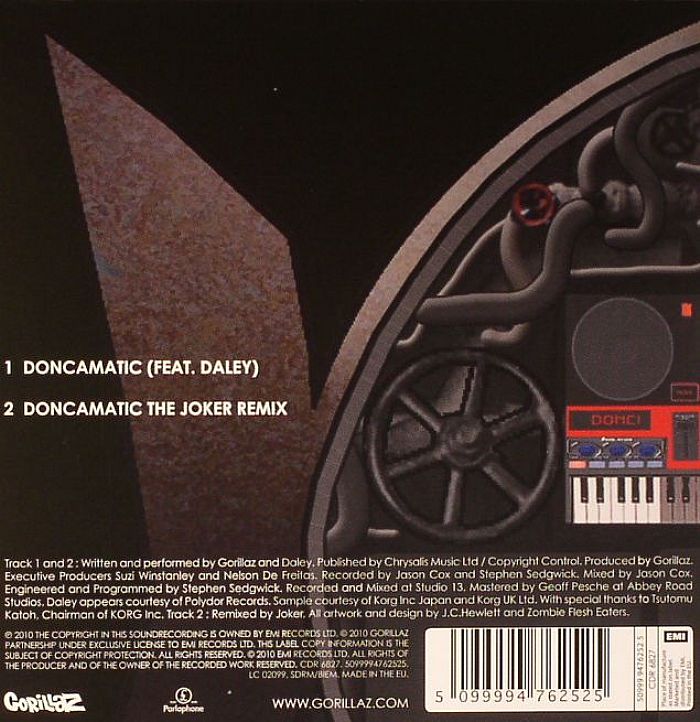 GORILLAZ feat DALEY - Doncamatic