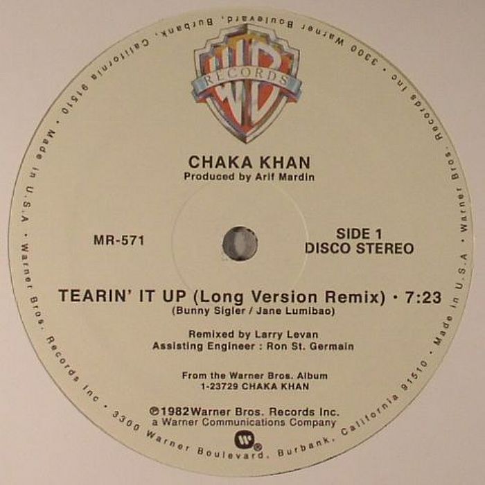 CHAKA KHAN - Tearin' It Up