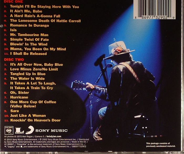 DYLAN, Bob - The Bootleg Series Vol 5: The Rolling Thunder Revue (Live 1975)