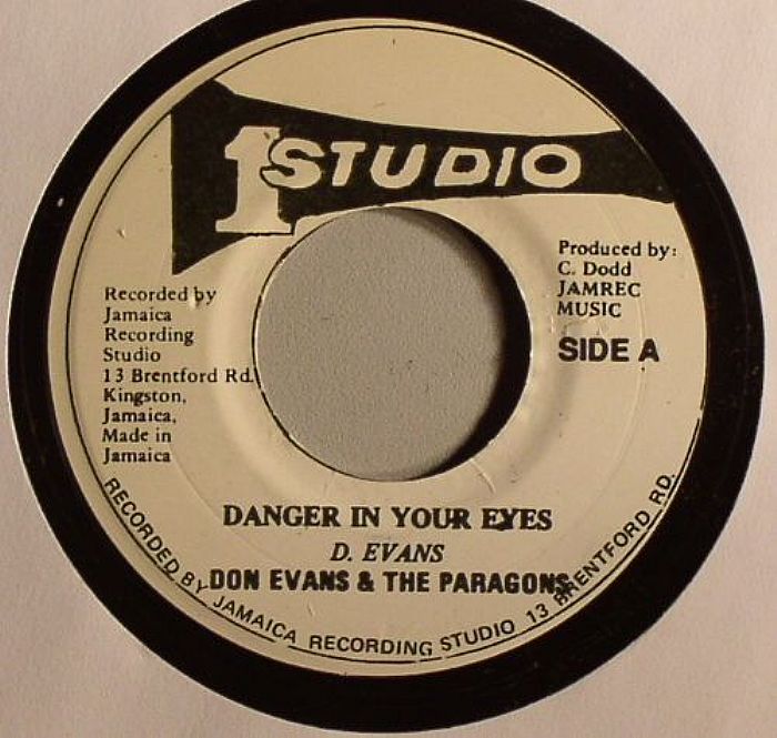 EVANS, Don/THE PARAGONS/SOUL VENDORS - Danger In Your Eyes