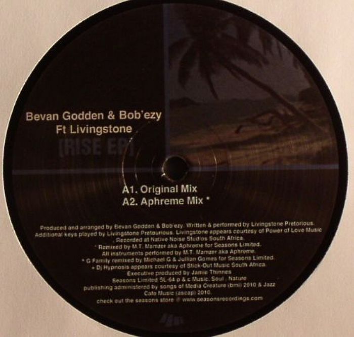 GODDEN, Bevan/BOB EZY feat LIVINGSTON - Rise EP