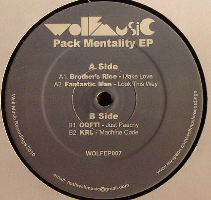 BROTHER'S RICE/FANTASTIC MAN/OOFT/KRL - Pack Mentality EP