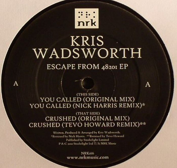 WADSWORTH, Kris - Escape From 48201 EP