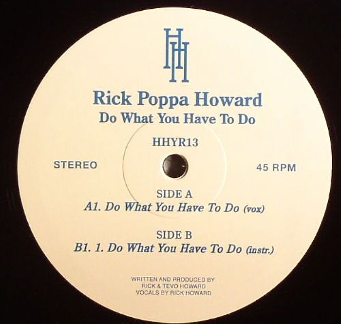 HOWARD, Rick Poppa - Do What You Have To Do