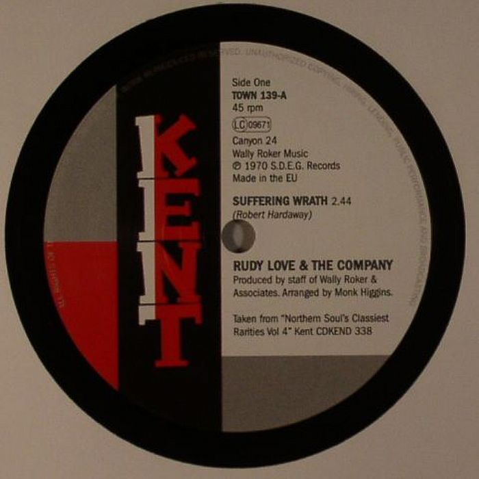 LOVE, Rudy & THE COMPANY/PERCY MILEM - Suffering Wrath