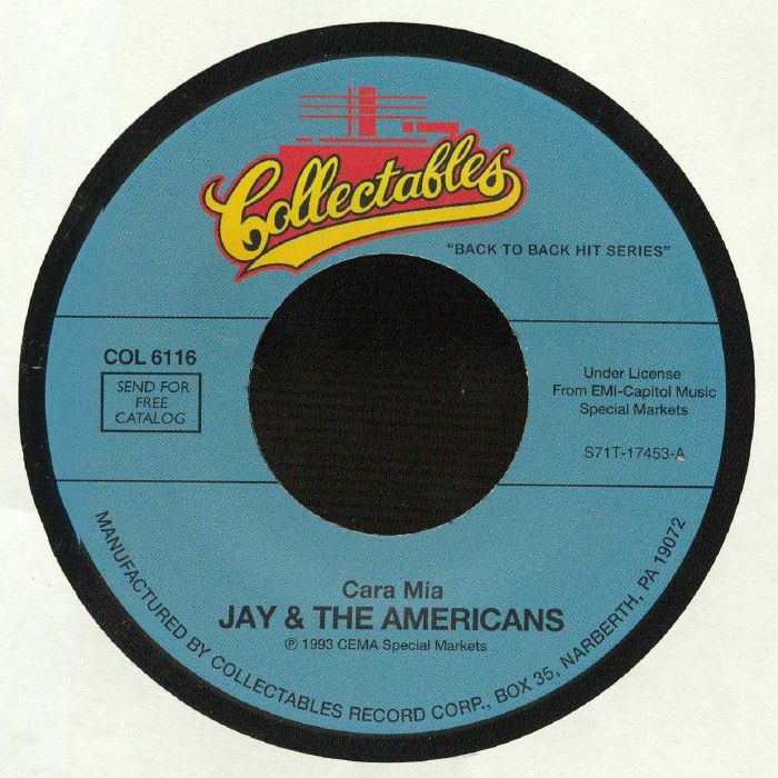 JAY & THE AMERICANS - Cara Mia