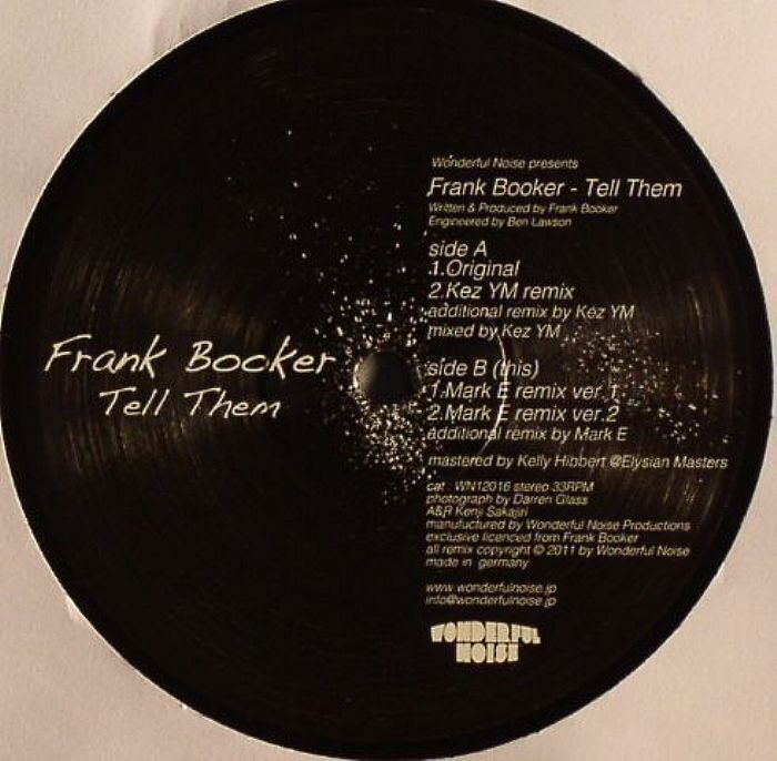BOOKER, Frank - Tell Them