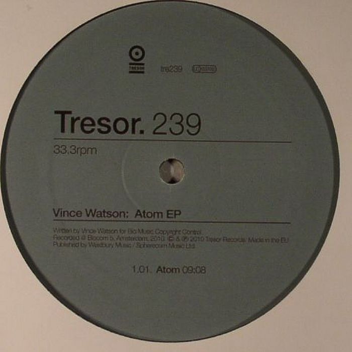 WATSON, Vince - Atom EP