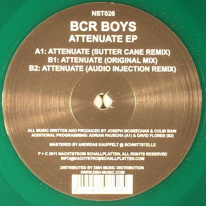 BCR BOYS - Attenuate EP