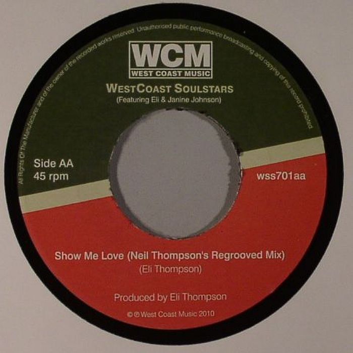 WEST COAST SOUL STARS feat ELI/JANINE JOHNSON - Show Me Love (Basement mix)