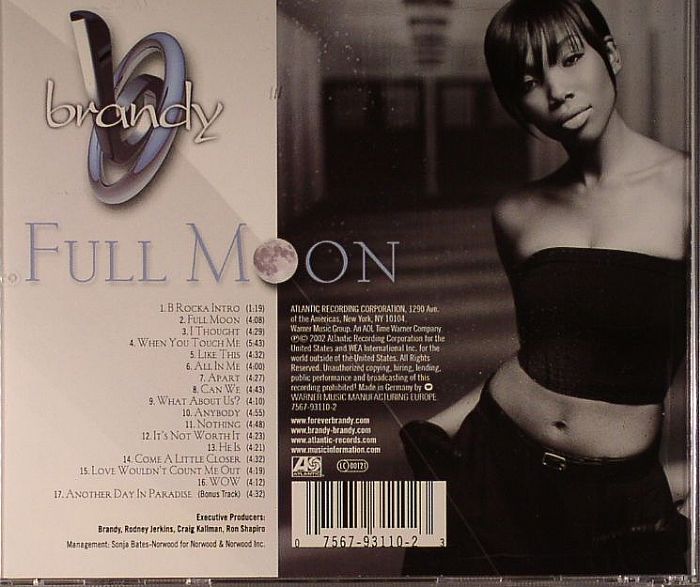 BRANDY Full Moon CD at Juno Records.