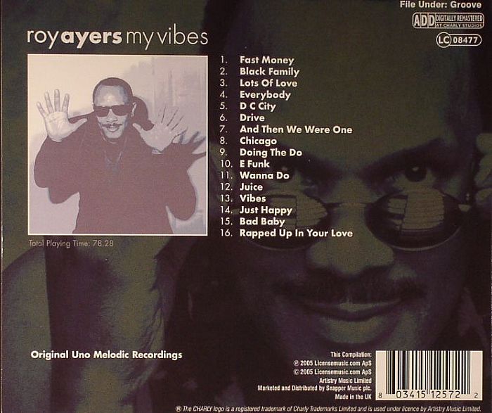 AYERS, Roy - My Vibes