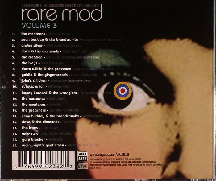 VARIOUS Rare Mod Volume 3 CD at Juno Records.