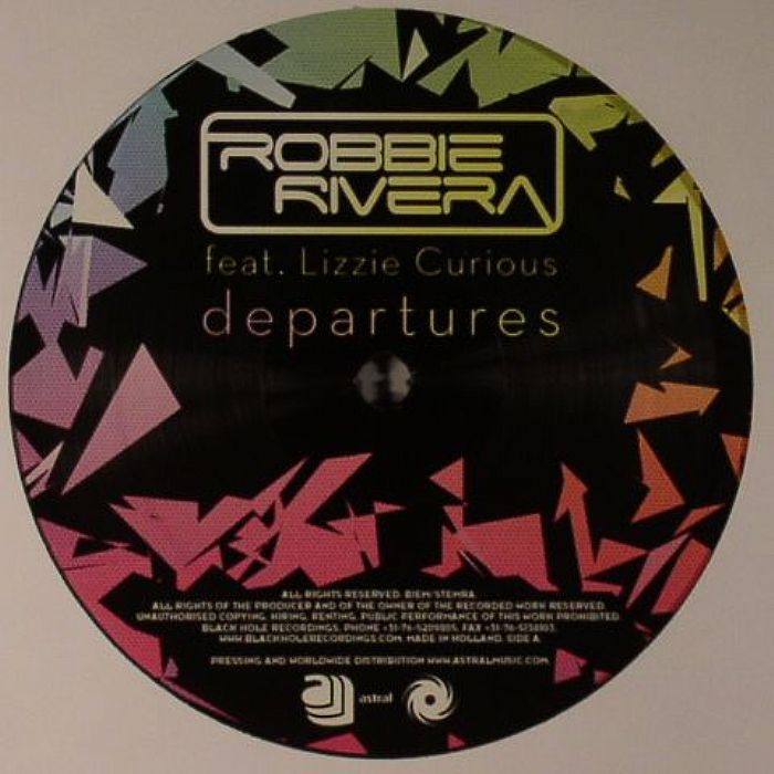 RIVERA, Robbie feat LIZZIE CURIOUS - Departures