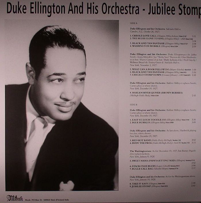 ellington, duke & his orchestra - jubilee stomp