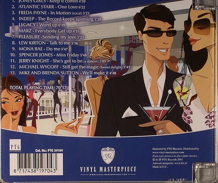 VARIOUS - Nighttime Lovers Volume 13: A Fine Collection Of Disco Funk Classics Of The 80's