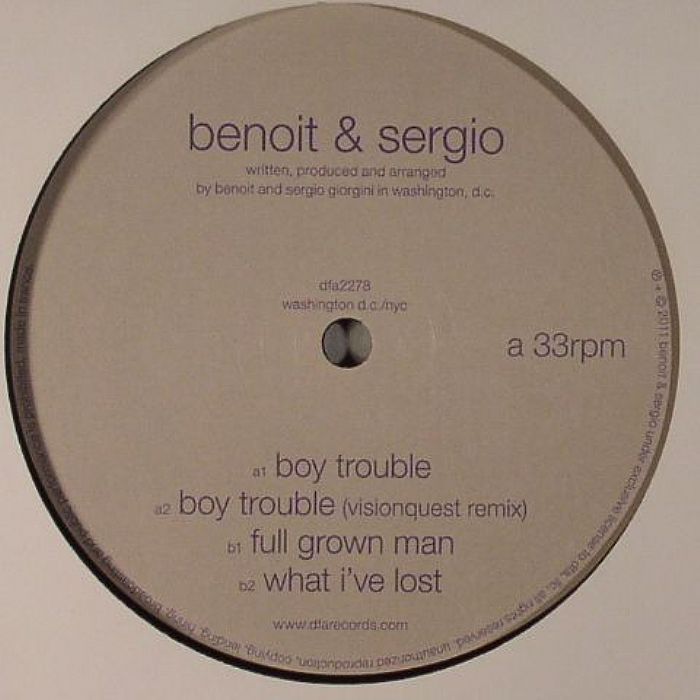 BENOIT & SERGIO - Boy Trouble