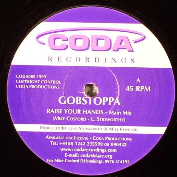 GOBSTOPPA - Raise Your Hands (Mike Cosford/Luke Stidworthy production)