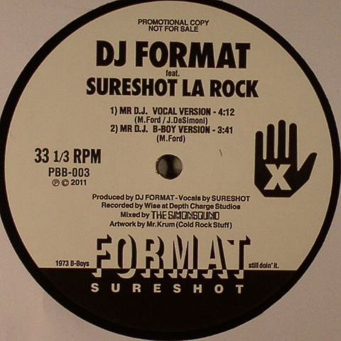 DJ FORMAT feat SURESHOT LA ROCK - Mr DJ