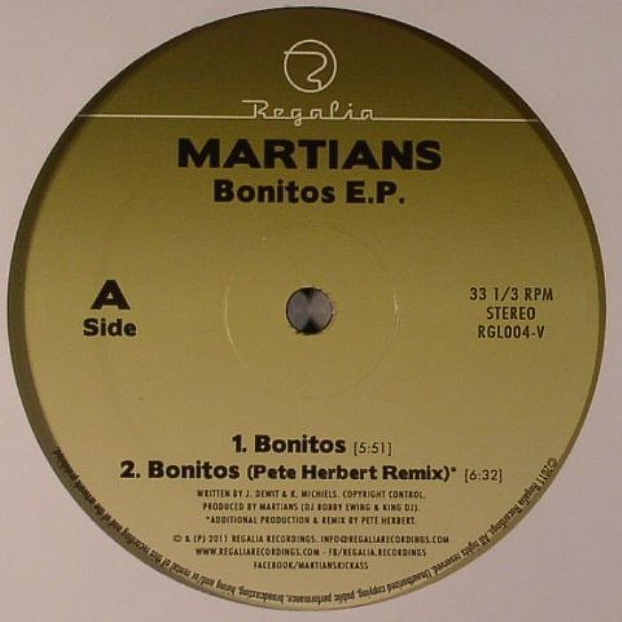 MARTIANS - Bonitos EP