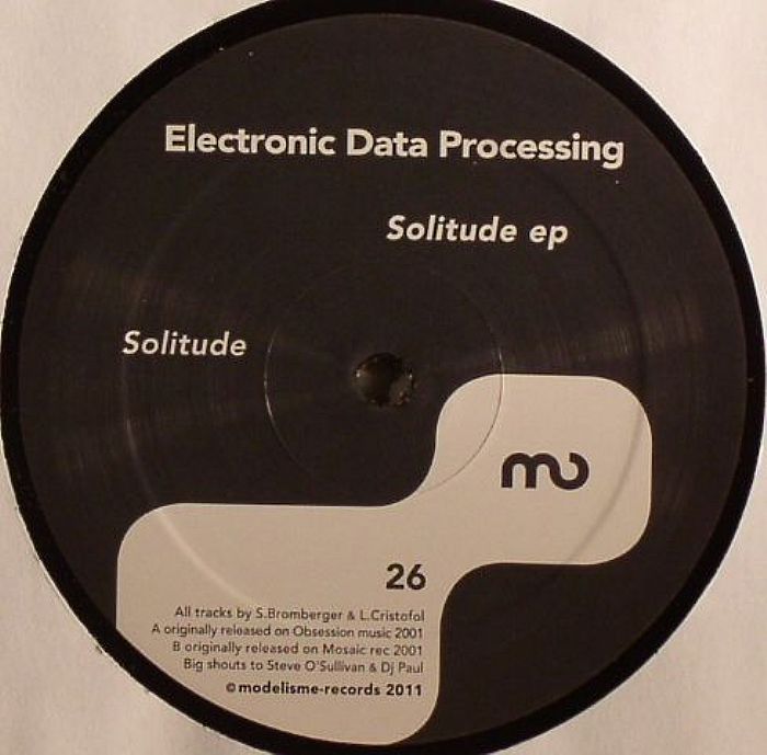ELECTRONIC DATA PROCESSING - Solitude EP
