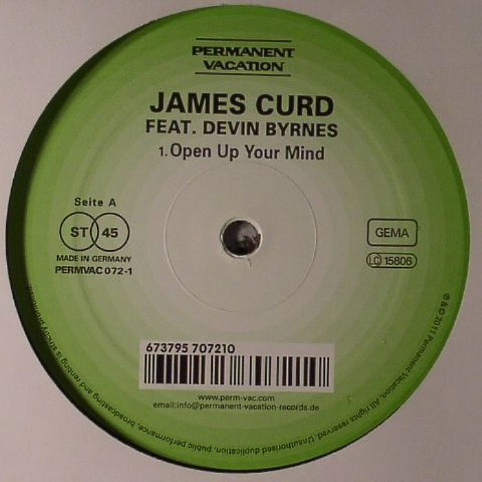 CURD, James feat DEVIN BYRNES - Open Up Your Mind