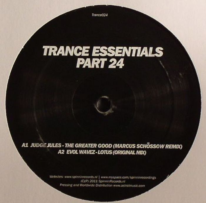 JUDGE JULES/EVOL WAVEZ/WOODY VAN EYDEN/RAPID SENSE/HEMSTOCK & JENNINGS - Trance Essentials Part 24