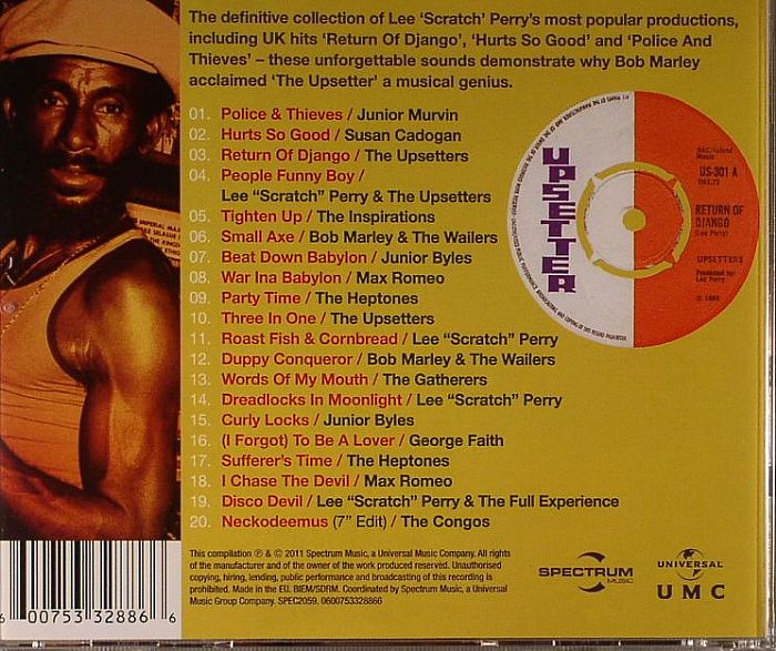 PERRY, Lee Scratch/VARIOUS - Reggae Genius: 20 Upsetter Classics