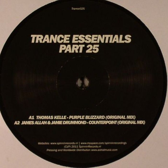 KELLE, Thomas/JAMES ALLAN/JAMIE DRUMMOND/OZA - Trance Essentials Part 25